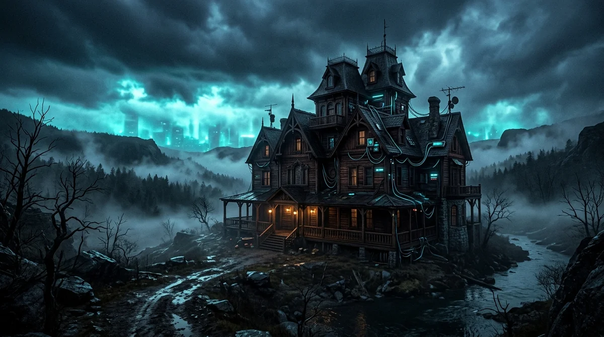 Original artwork for track 07: Thunder in the Distance