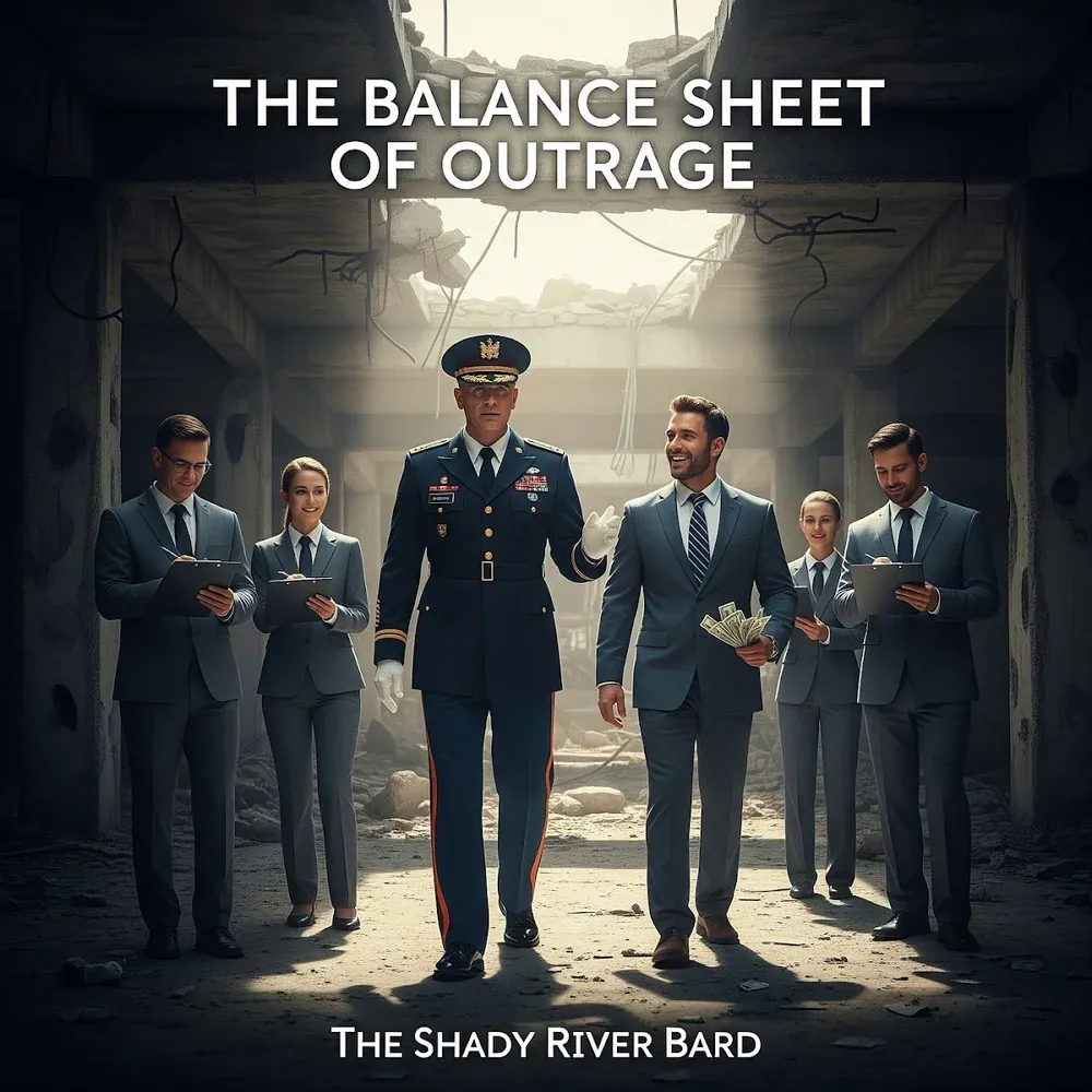 The Balance Sheet of Outrage cover